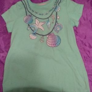 Girls mermaid shirt